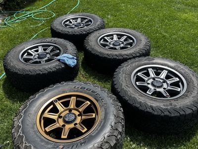 Alphaequipt 17x8.5 +35 (5) wheels
