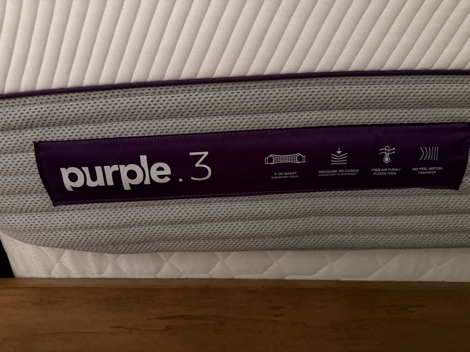 Purple 3 Queen Mattress and Box Spring Set