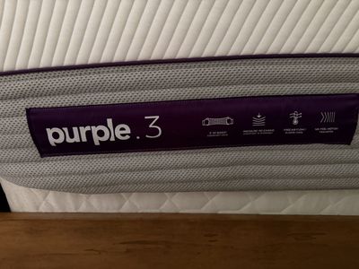 Purple 3 Queen Mattress and Box Spring Set