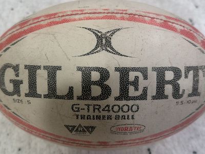 Rugby Size 5 Official Size Ball Gilbert Football