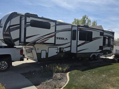 2016 Evergreen Tesla toy hauler