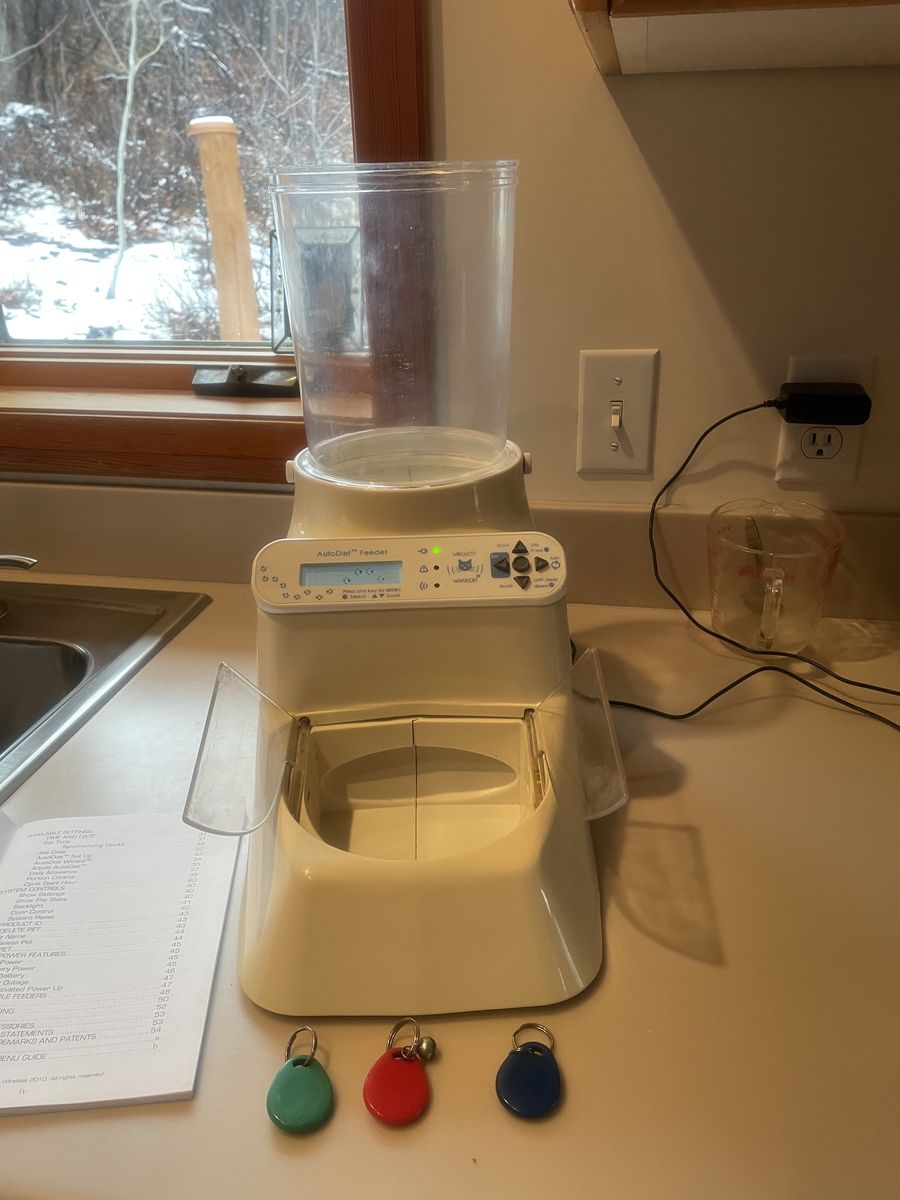 Wireless Whiskers Automatic Pet Feeder