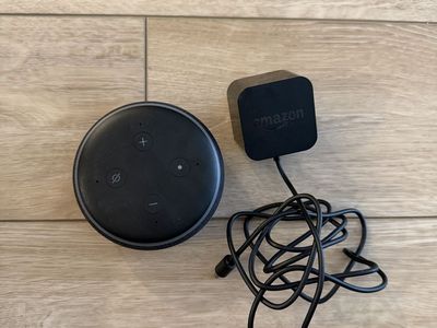 Amazon Echo Dot (3rd Gen) Smart Speaker with Alexa - Black, includes Power Adapter