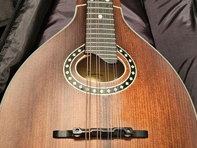 Eastman MD305 Solid Spruce/Maple A-Style Mandolin - tobacco
