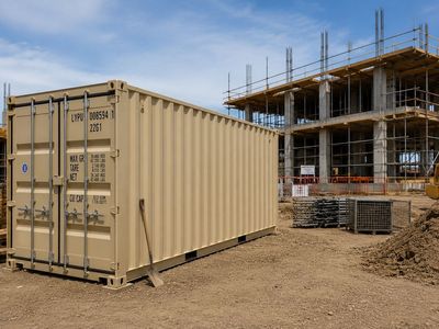 20’ Shipping Container for Sale | One Trip Conex Box | Contractor Storage