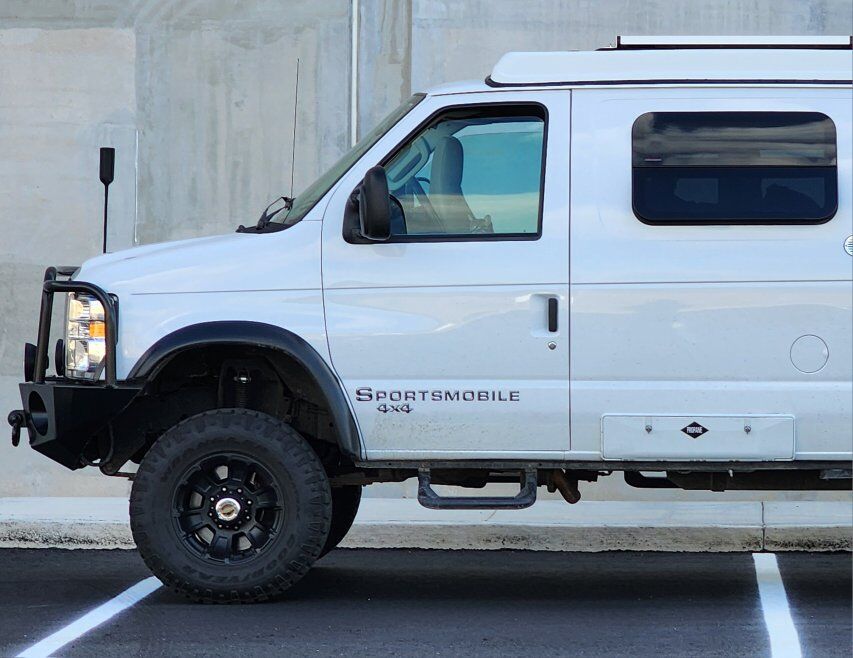 3x Carr Hoop Steps for Ford Econoline