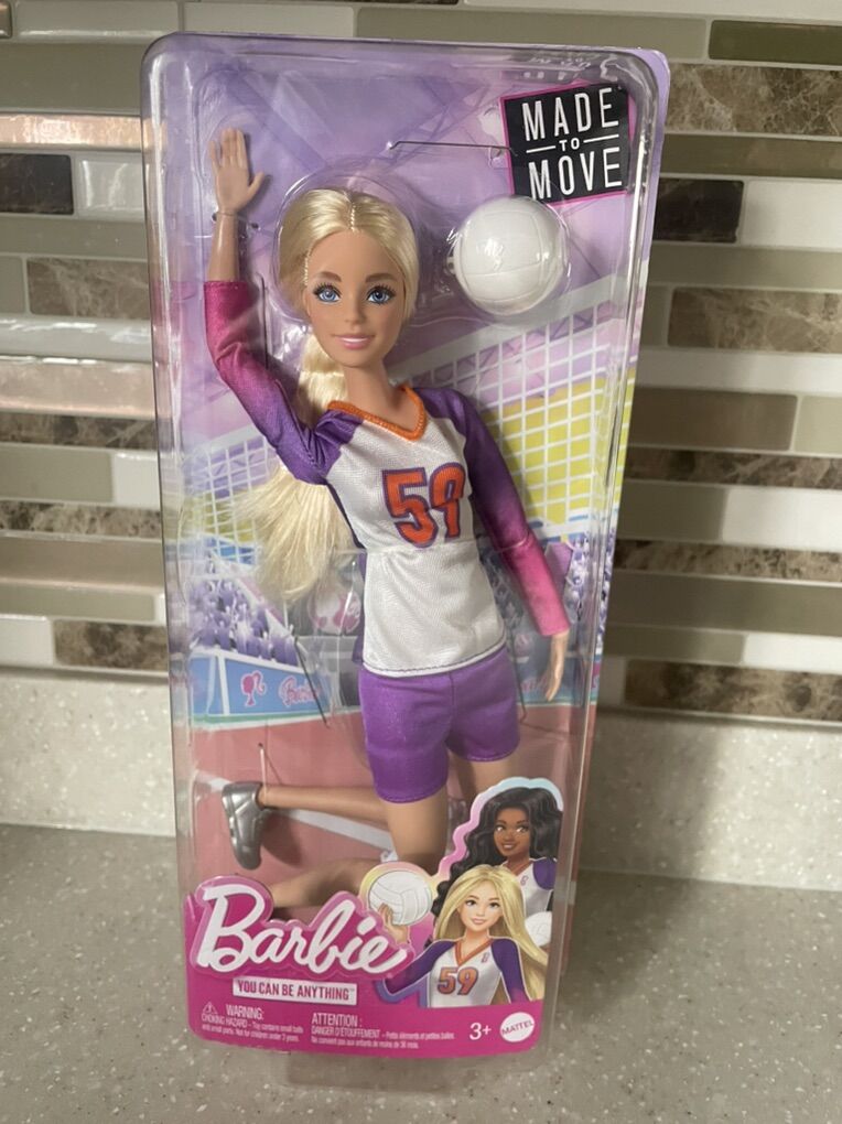 Barbie Made To Move Volleyball Player