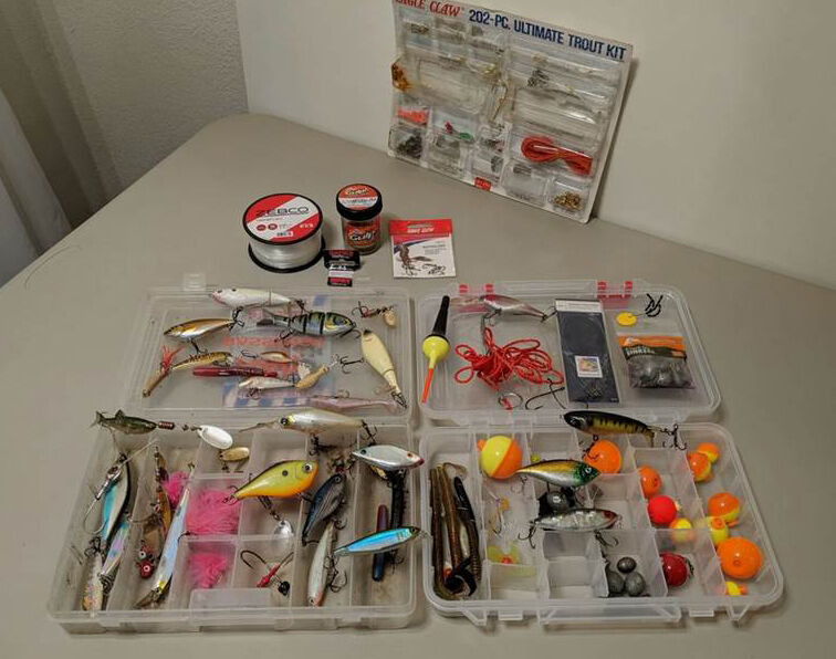 fishing lures lot