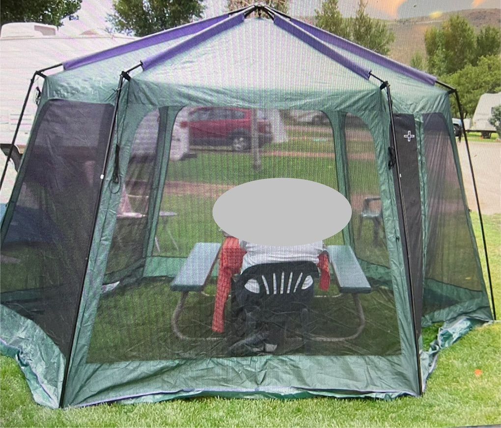 Screened In Tent