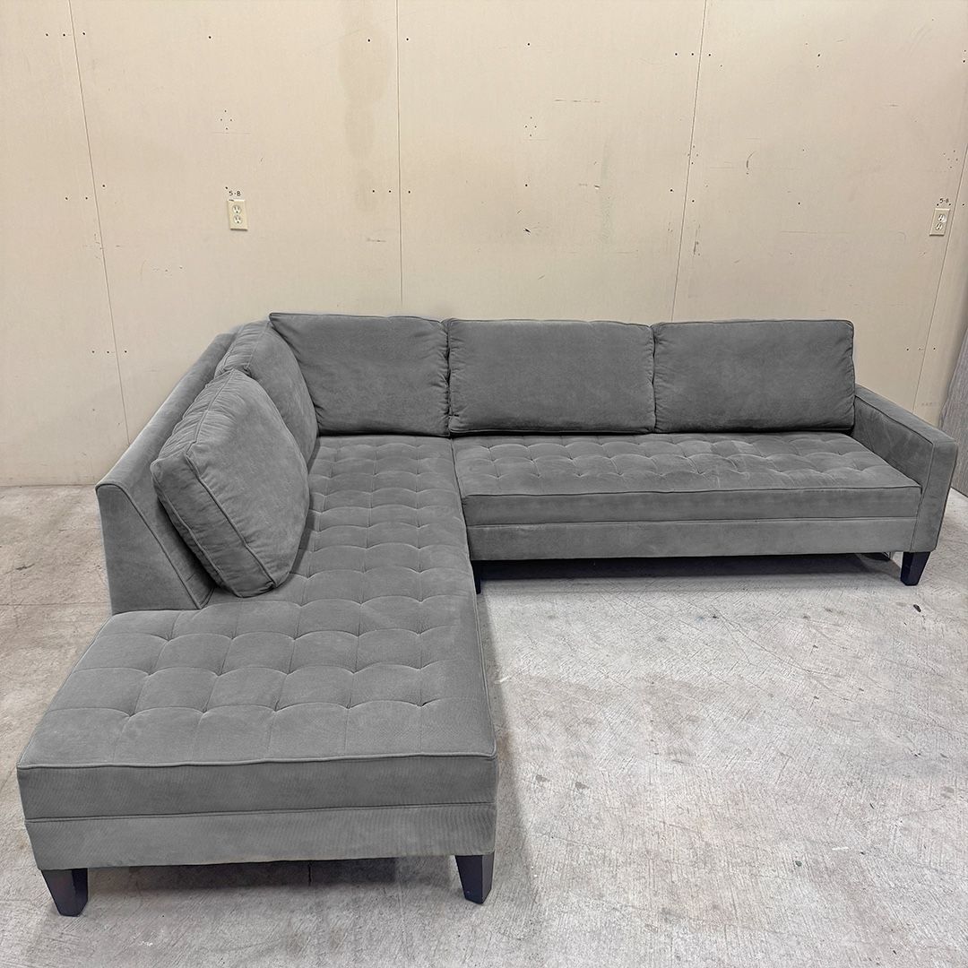 Z Gallerie sectional couch (VERY COMFY)