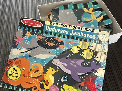 Melissa & Doug Undersea Jamboree 2X3 foot Floor Puzzle