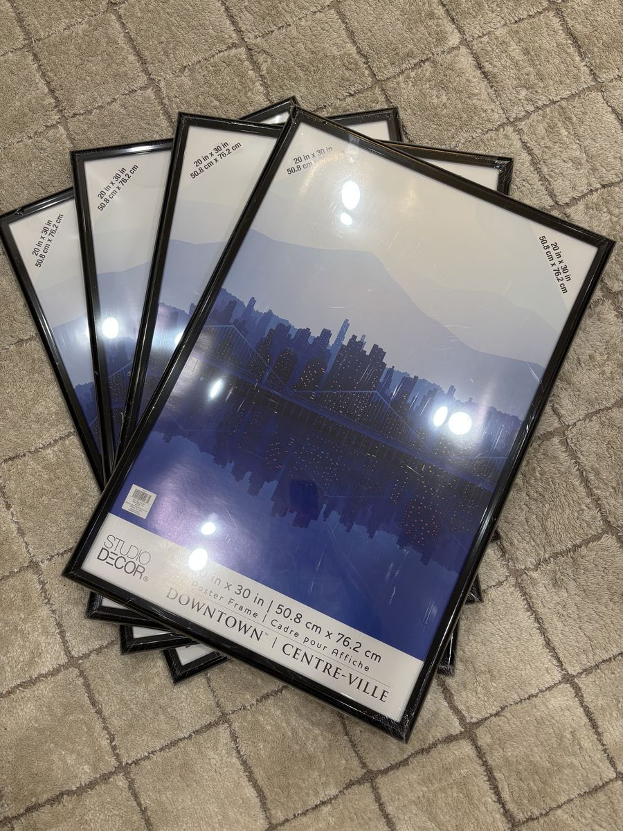 4 - 20x30 Picture Frames