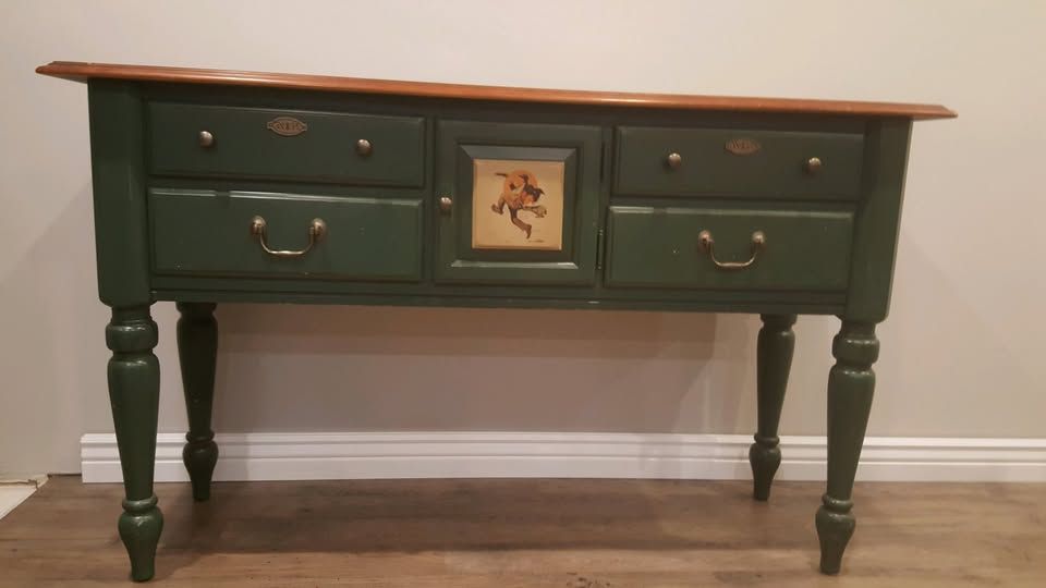 Sideboard Buffet Table - Norman Rockwell - PRICE REDUCED