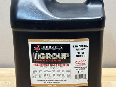 8 lb. Container of Hodgdon Tite Group Powder