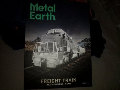 Metal Earth Premium & ICONX Steel Model Kits: T-800, Gundam, Freight Train, Log Truck