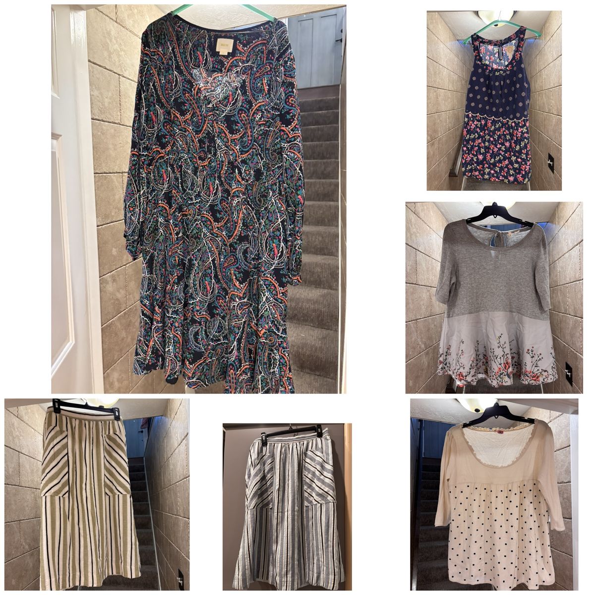 Women’s Large/XL Anthro Clothing Bundle