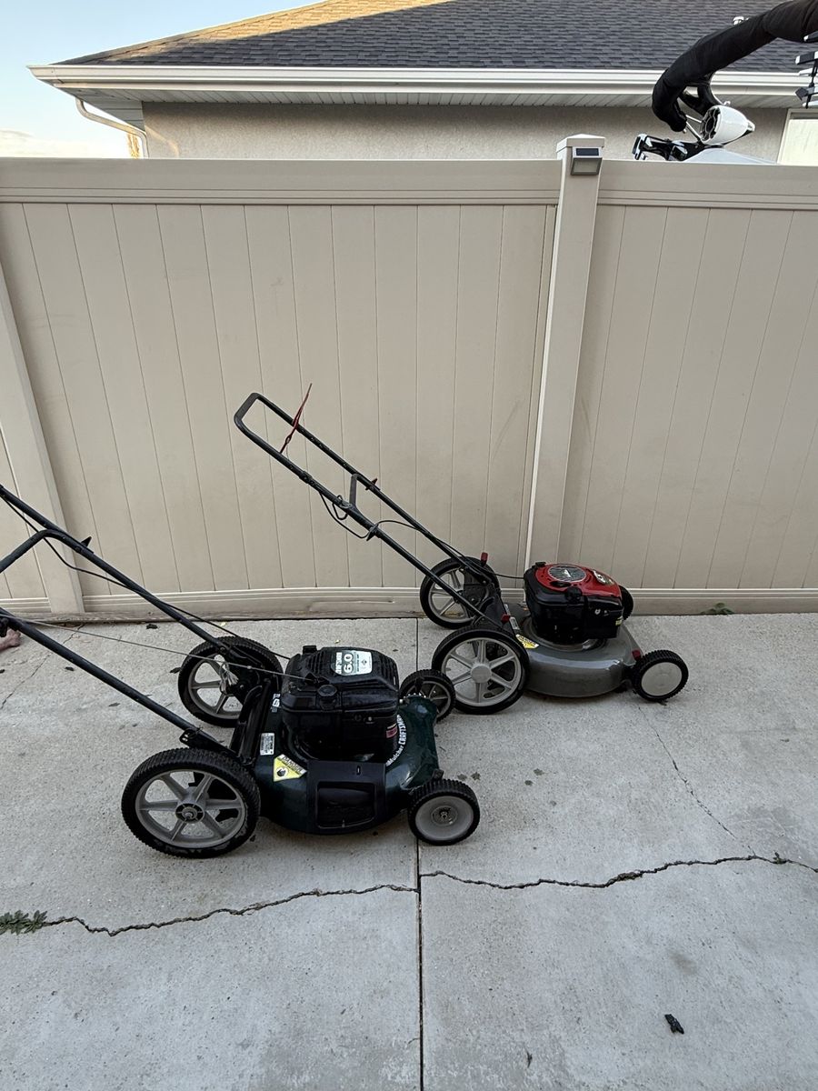 Craftsman 6.5hp and 6.0hp mowers