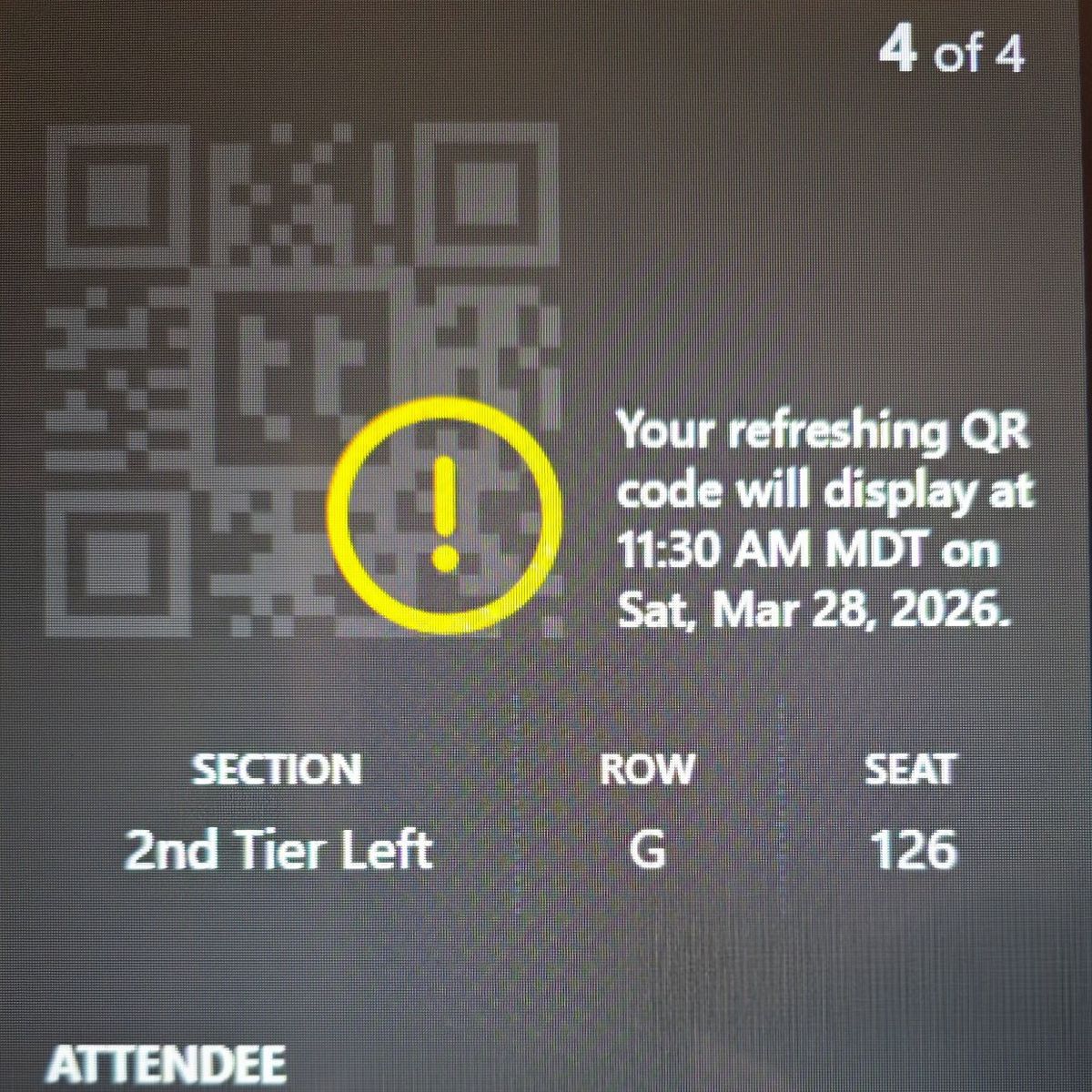 Hadestown 3/28, 4 Tickets