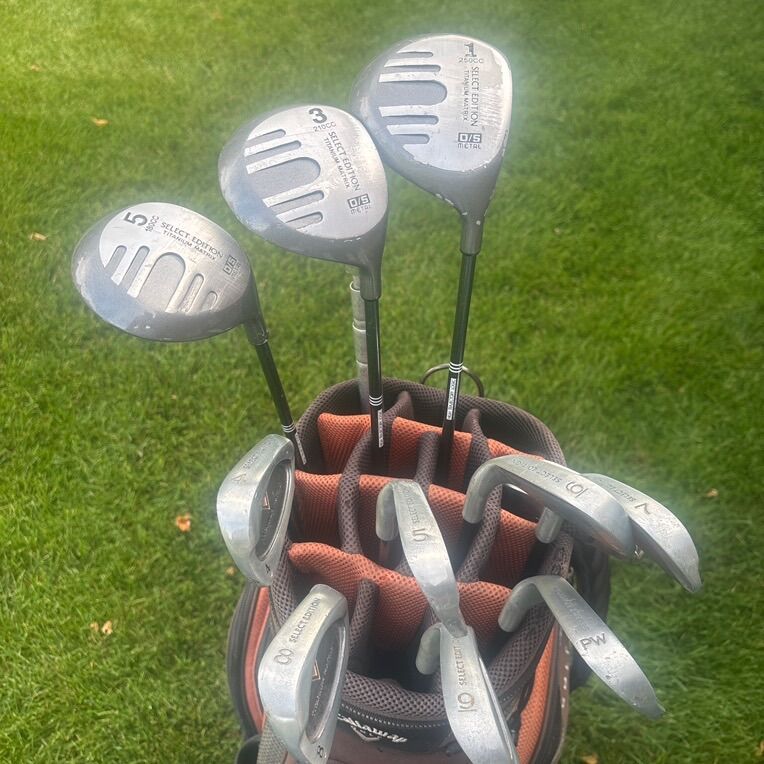 Full Set Of Irons And Woods