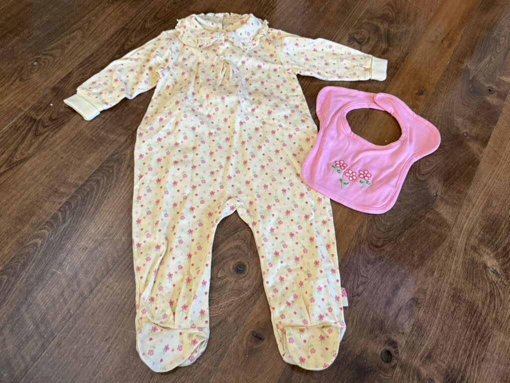 Vintage Gymboree Baby Girl Set 6-12 Month