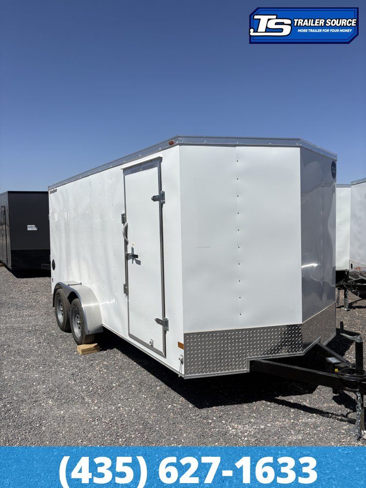 7x14 Wells Cargo FastTrac Enclosed Cargo Trailer - 6'6" Interior - 7K GVWR -