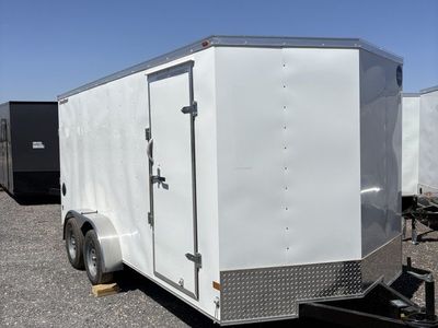 7x14 Wells Cargo FastTrac Enclosed Cargo Trailer - 6'6" Interior - 7K GVWR -