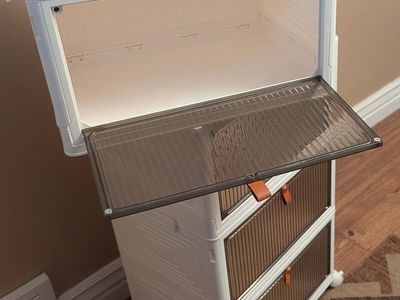 4 Tier Stackable/Foldable Storage Bins