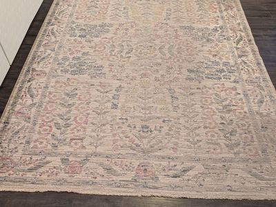 Rifle Paper Co. living room rug. 7'10" by 10'. Original price was $1,200