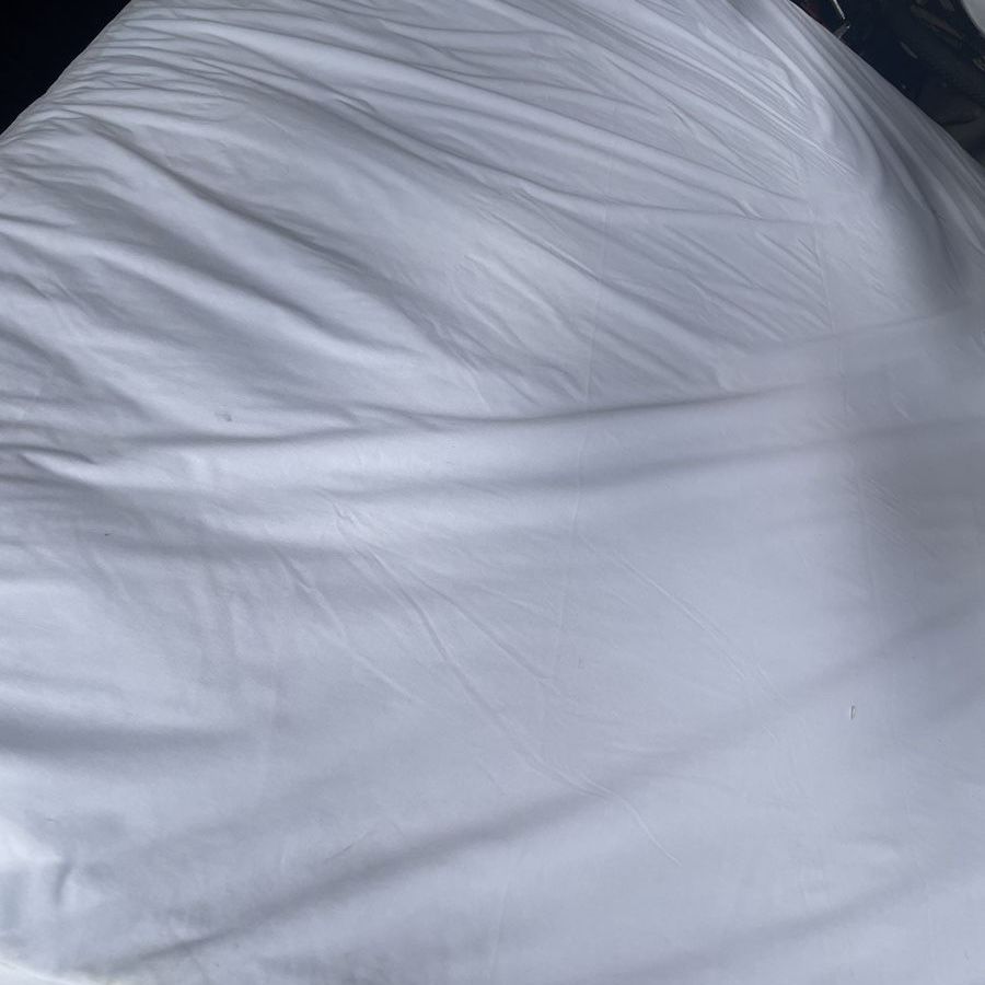 Firm Queen Mattress - Used 1 Month, Cover Has Storage Stains