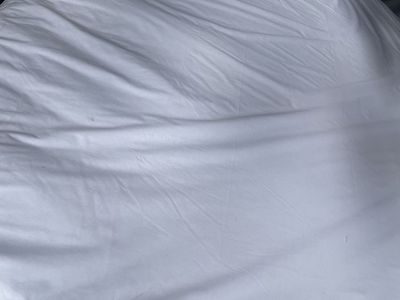 Firm Queen Mattress - Used 1 Month, Cover Has Storage Stains