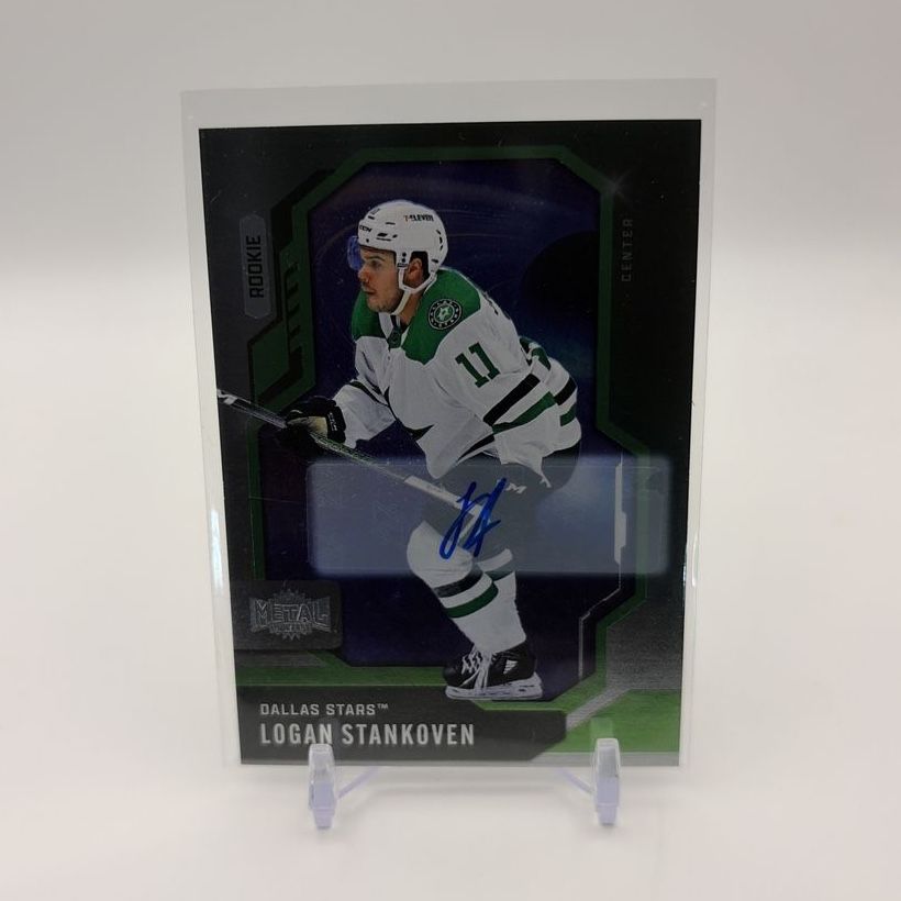 Logan Stankoven Metal Universe Rookie Auto