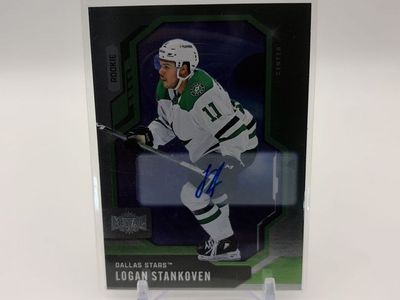 Logan Stankoven Metal Universe Rookie Auto