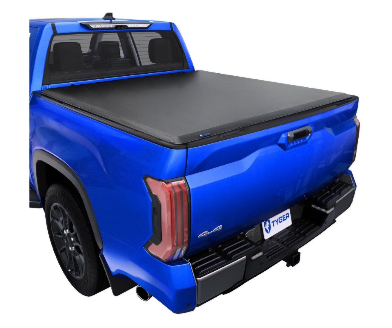Tyger Auto T1 Soft Roll-up Truck Bed Tonneau Cover Compatible with 2022-2026 Toyota Tundra | 5.5' (67") Bed | TG-BC1T9062