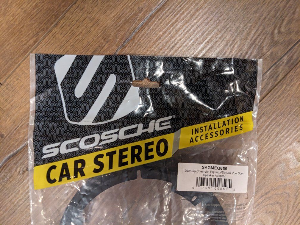 Scosche AGMEQ656 Car Door Speaker Adapters