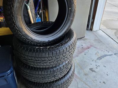 265/60R20 Falken WildPeak AT3w 100 miles on these tires brand new