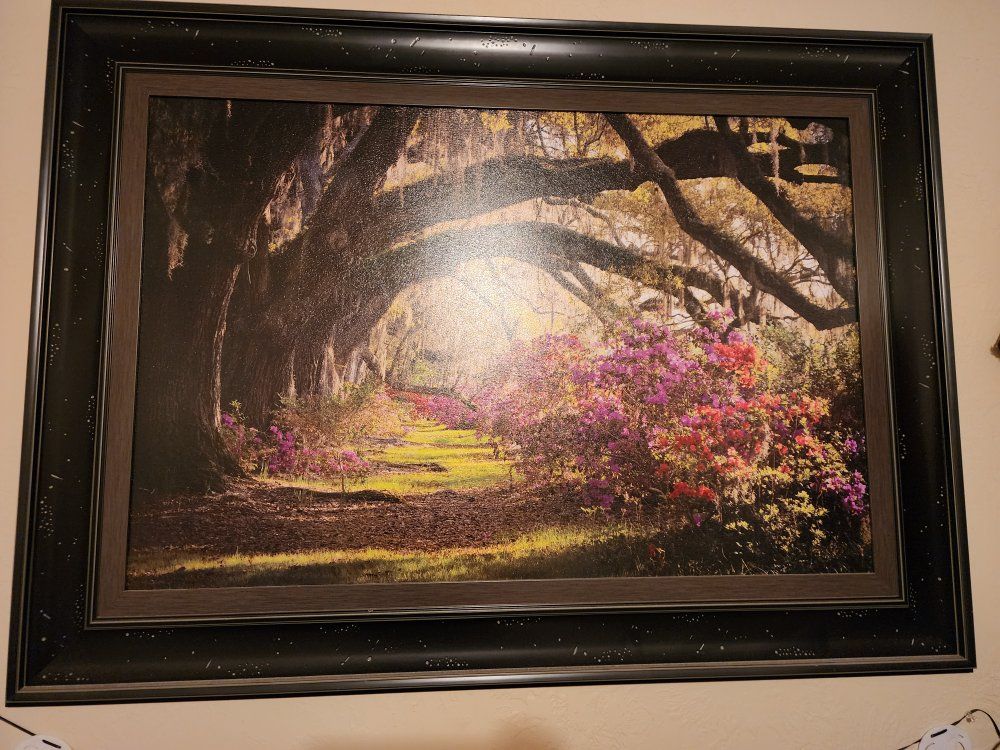 Large Framed Wall Art.