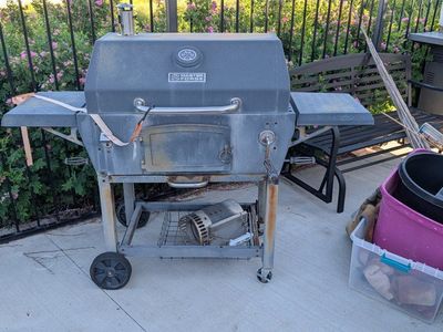 Master Forge Charcoal BBQ Grill - Portable Outdoor Cooking Station