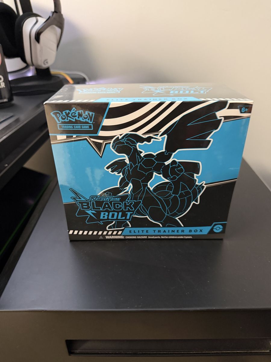 Sealed Black Bolt Pokemon ETB
