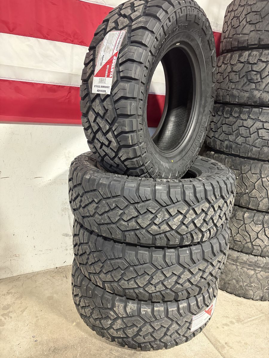 Advanta RTX850 37x12.50R20 All-Terrain Off-Road Tire - New (Load F)