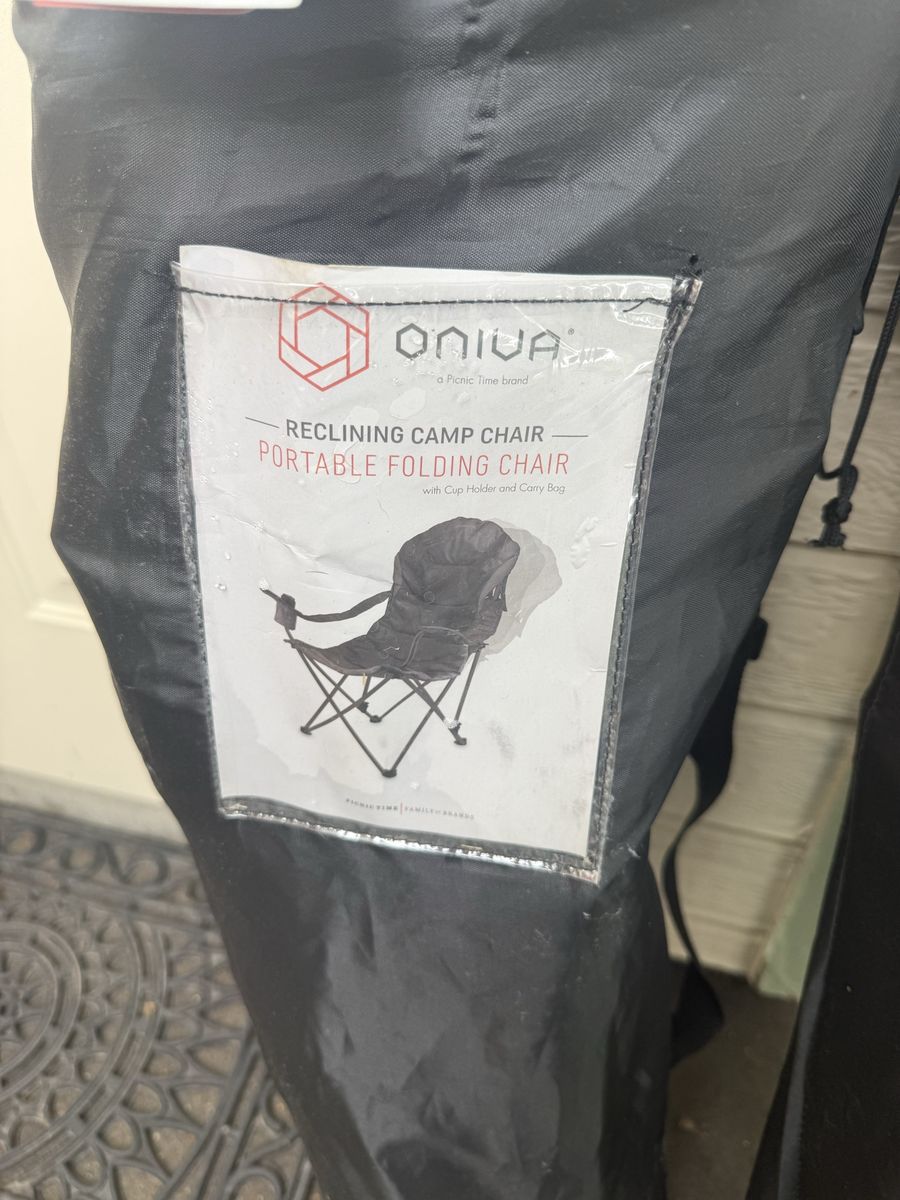 Two Oniva Reclining Camp Chair $85