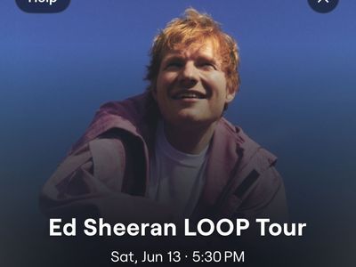 Ed Sheeran Loop Tour