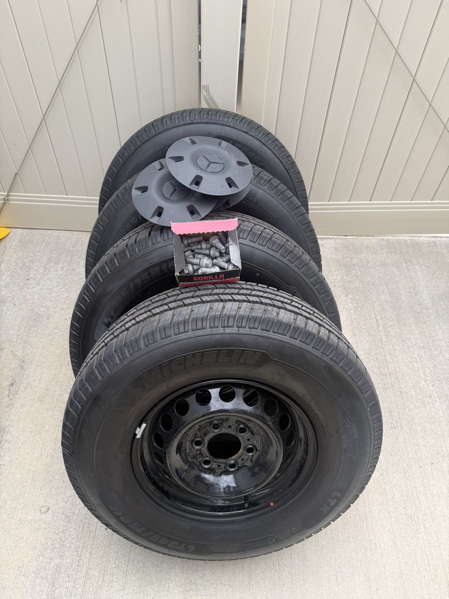 Mercedes Sprinter OEM Tires and Wheels 245/75R16