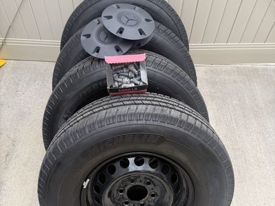 Mercedes Sprinter OEM Tires and Wheels 245/75R16