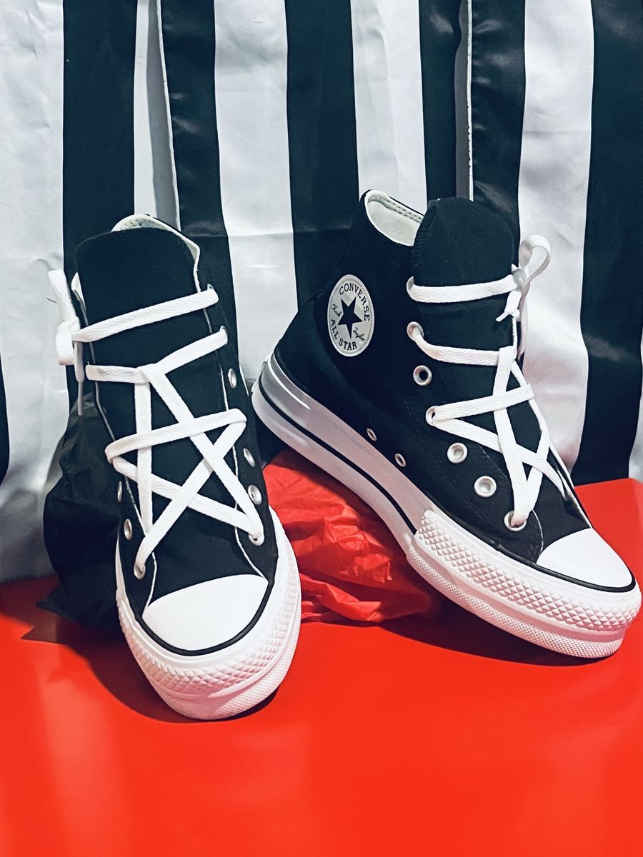 Converse Chuck Taylor All Star Platform High Top Sneakers Women’s Size 8 