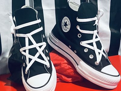 Converse Chuck Taylor All Star Platform High Top Sneakers Women’s Size 8
