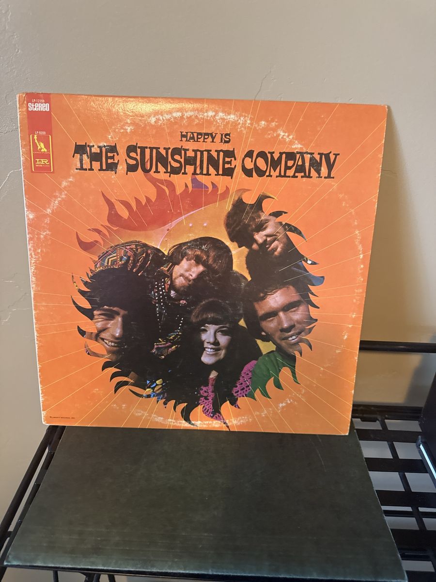The Sunshine Company - Happy Is Vinyl LP Stereo Album Record