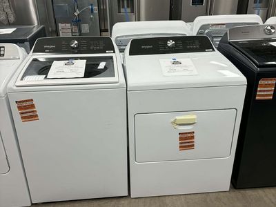 NEW WHIRLPOOL XL LAUNDRY SET WITH REMOVABLE AGITATOR