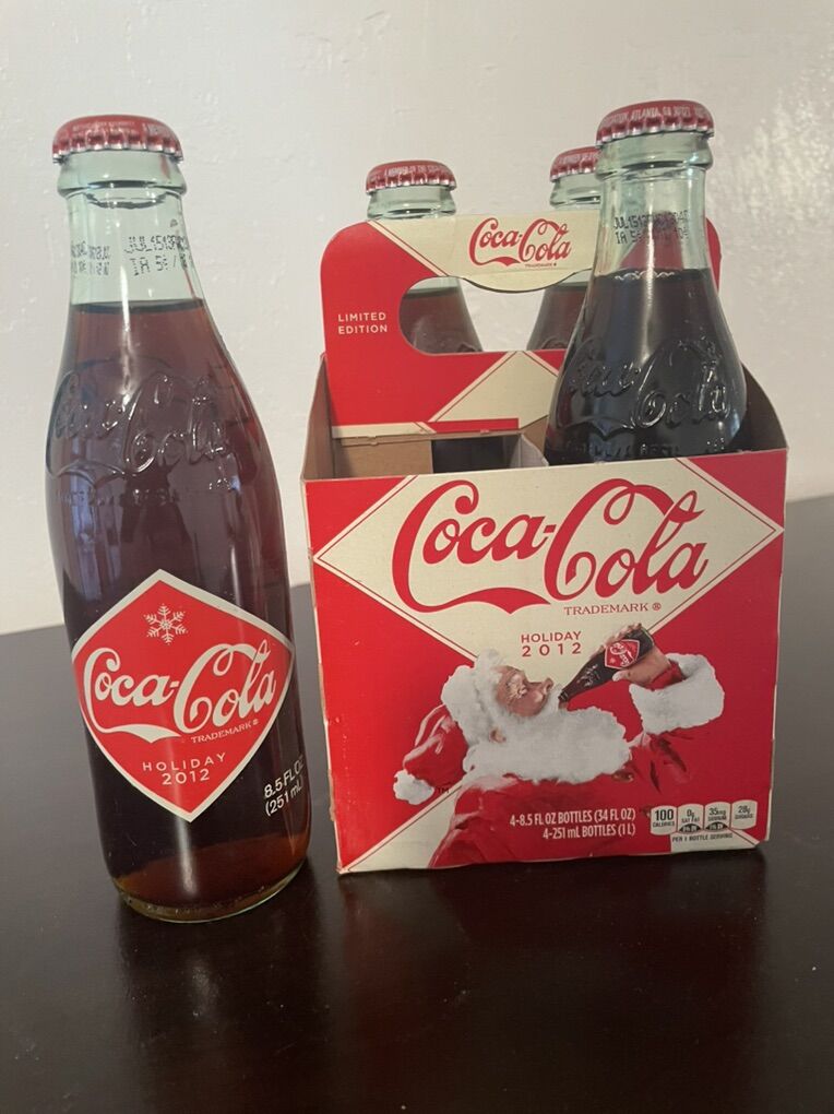 Limited edition 2012 Coke holiday 4 pack