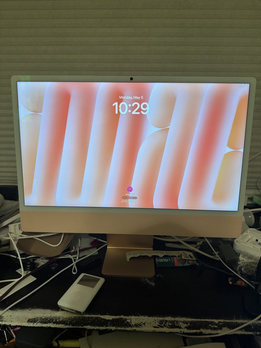 Apple iMac M4 16gb 256 - like new