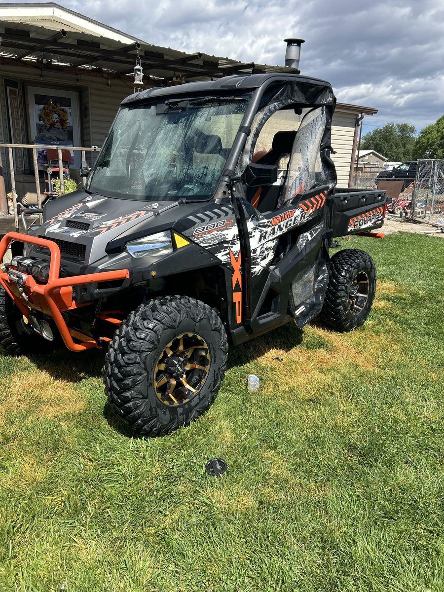 Polaris Ranger 900 XP Orange & Black  - good Condition